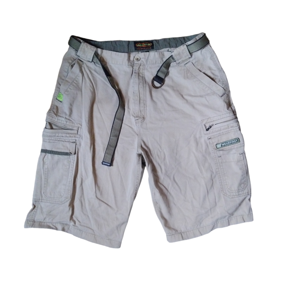 Wear First action brand clothing men's cargo shorts size 38
